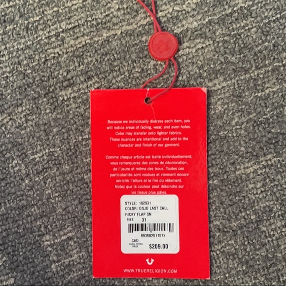 True Religion Ricky Jean - Picture 5 of 5